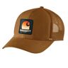 Carhartt  - Pet met mesh aan de achterzijde en een logopatch Bruin - One Size Fits All