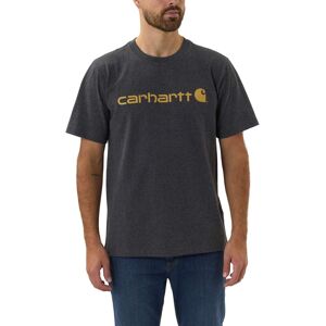 Carhartt Shortsleeves - Relaxed fit heren t-shirt met carhartt-logo Grijs - S