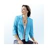 BADER Goed te combineren blouseblazer in 4 kleuren TURQUOISE