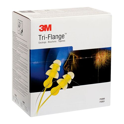 3M Tri-Flange oordoppen - 100 paar   Werk oordoppen 3M E-A-R 29 dB Hygiënisch.