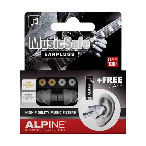 Alpine MusicSafe oordoppen   Oordoppen Alpine 19 dB Verwisselbare filters.