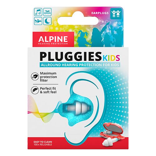 Alpine Pluggies Kinder oordoppen   Oordoppen Alpine 25 dB De nummer 1 kinderoordop.