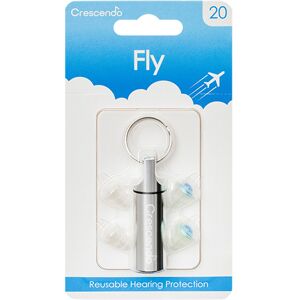 Crescendo Fly vlieg oordoppen   Vlieg oordopjes Crescendo 20 dB Verminderd druk op je oren.