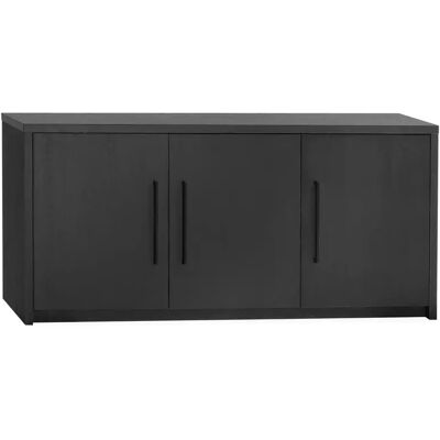 Dressoir Broadway - 180 cm - Meubelpanelen - Noir - Maxfurn Noir Dressoir Broadway - 180 cm - Meubelpanelen - Noir - Maxfurn Noir