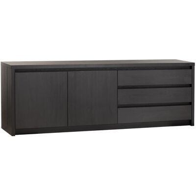 Dressoir Milanello - Groot - Lamulux - Noir - Maxfurn Noir Dressoir Milanello - Groot - Lamulux - Noir - Maxfurn Noir