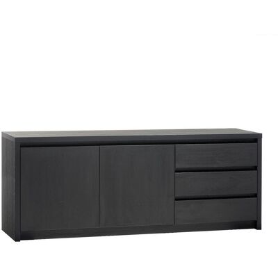 Dressoir Milanello - Klein - Lamulux - Noir - Maxfurn Noir Dressoir Milanello - Klein - Lamulux - Noir - Maxfurn Noir