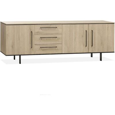 Dressoir Santorini - 3Deurs - Lamulux - Fresh oak - Maxfurn Fresh oak Dressoir Santorini - 3Deurs - Lamulux - Fresh oak - Maxfurn Fresh oak