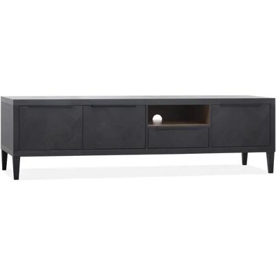 TV-Meubel Gamma - Groot - Lamulux - Old piano - Old teak - Maxfurn Old piano TV-Meubel Gamma - Groot - Lamulux - Old piano - Old teak - Maxfurn Old piano