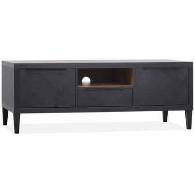 TV-Meubel Gamma - Klein - Lamulux - Old piano - Old teak - Maxfurn Old piano TV-Meubel Gamma - Klein - Lamulux - Old piano - Old teak - Maxfurn Old piano