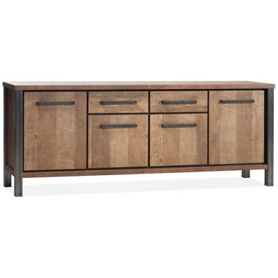 Dressoir Kinga Groot - Lamulux - Old teak - Maxfurn Old teak Dressoir Kinga Groot - Lamulux - Old teak - Maxfurn Old teak