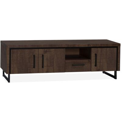 TV-meubel Rimini - Groot - Lamulux - Dark Mango - Maxfurn Dark mango TV-meubel Rimini - Groot - Lamulux - Dark Mango - Maxfurn Dark mango