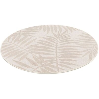 Buitenkleed Naturalis - Ø200 cm - Desert Sand - Garden Impressions Beige Buitenkleed Naturalis - Ø200 cm - Desert Sand - Garden Impressions Beige