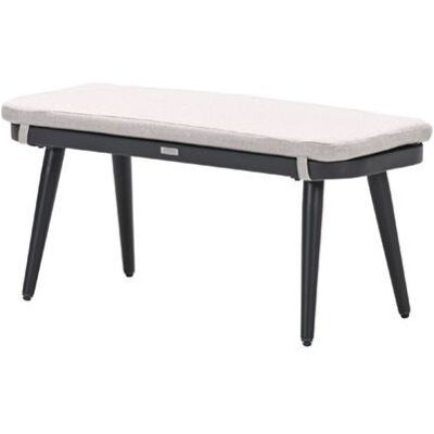 Sportbank Allasio - Aluminium - Desert Sand - Garden Impressions Antraciet Sportbank Allasio - Aluminium - Desert Sand - Garden Impressions Antraciet