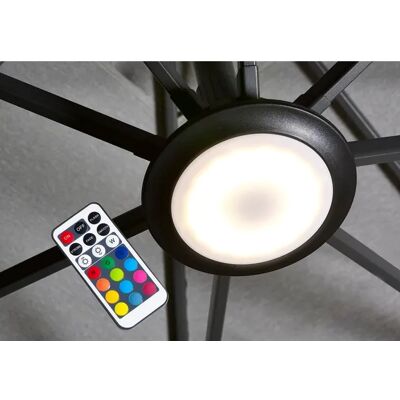 Parasol light LED multicolour - voor Zweefparasols - Platinum Parasol light LED multicolour - voor Zweefparasols - Platinum