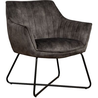 Fauteuil Monte - Velvet - Groen - Tower Living Groen Fauteuil Monte - Velvet - Groen - Tower Living Groen