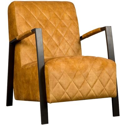Fauteuil Villa - Velvet - Okergeel - Tower Living Okergeel Fauteuil Villa - Velvet - Okergeel - Tower Living Okergeel