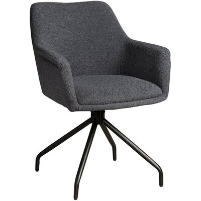 Eetkamerstoel Ortana - Stof Alpine - Indigo - Tower Living Blauw Eetkamerstoel Ortana - Stof Alpine - Indigo - Tower Living Blauw