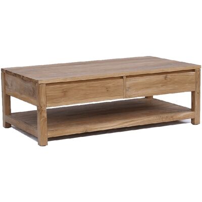 Salontafel Corona - Teakhout - Naturel - Tower Living Naturel Salontafel Corona - Teakhout - Naturel - Tower Living Naturel