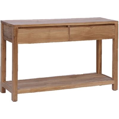 Sidetable Corona - Teakhout - Naturel - Tower Living Naturel Sidetable Corona - Teakhout - Naturel - Tower Living Naturel