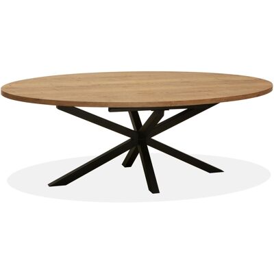 Eettafel Vaiana - Lamulux - Uitschuifbaar - Ovaal - Maxfurn Old Oak Eettafel Vaiana - Lamulux - Uitschuifbaar - Ovaal - Maxfurn Old Oak