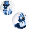 Heinen Delfts Blauw Wandborden mix 1 dieren set van 2