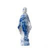 Heinen Delfts Blauw Madonna beeldje Bubble Blue