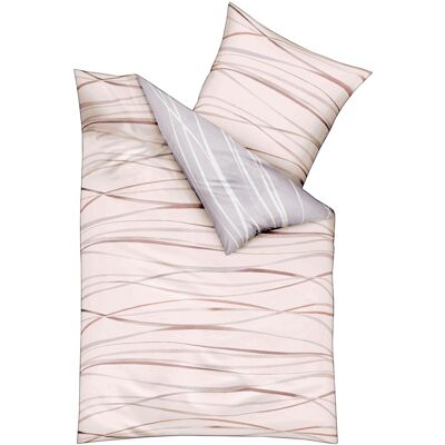 KAEPPEL Beige Bedtextiel - 135x200cm & 80x80cm - Mako-Satin KAEPPEL Beige Bedtextiel - 135x200cm & 80x80cm - Mako-Satin
