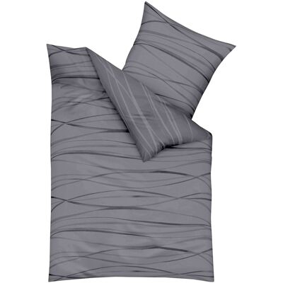 KAEPPEL Grijze Mako-Satin Beddengoed - Beddengoed KAEPPEL Grijze Mako-Satin Beddengoed - Beddengoed