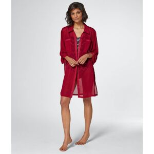 FEEL GOOD Dames Rood Casual 3/4 Mouw Blouse - Blouse FEEL GOOD Dames Rood Casual 3/4 Mouw Blouse - Blouse