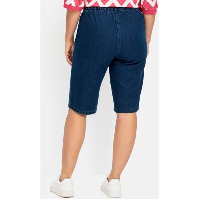 Jeansbermuda 40 dark blue denim Dames Jeansbermuda 40 dark blue denim Dames