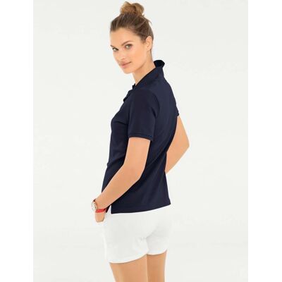 HEINE Poloshirt Maat 34 Blauw Slim Fit - Poloshirt HEINE Poloshirt Maat 34 Blauw Slim Fit - Poloshirt