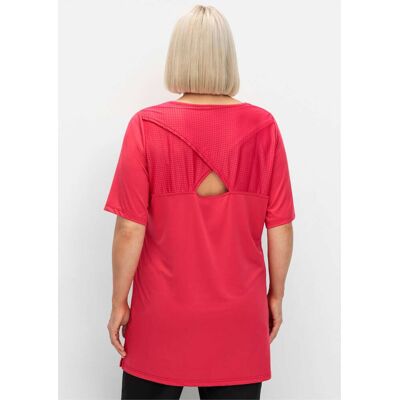 sheego Grote Maten Roze Sportshirt sheego Grote Maten Roze Sportshirt