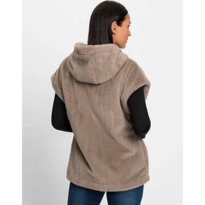 Gilet van imitatiebont 34 sesam Dames Gilet van imitatiebont 34 sesam Dames