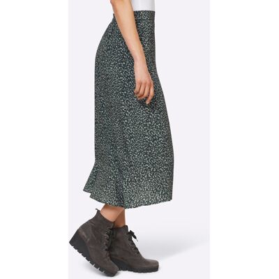 Geweven rok 34 mos/kaki bedrukt Dames Geweven rok 34 mos/kaki bedrukt Dames