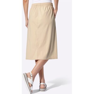 Jerseyrok 34 zand Dames Jerseyrok 34 zand Dames