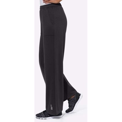 Catamaran Dames Lange Zwarte Polyester Broeken - Broeken Catamaran Dames Lange Zwarte Polyester Broeken - Broeken