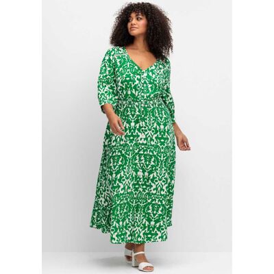 Maxi-jurk 40 groen/off-white Dames Maxi-jurk 40 groen/off-white Dames