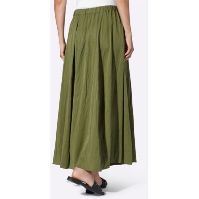 Geweven rok 34 olijf Dames Geweven rok 34 olijf Dames