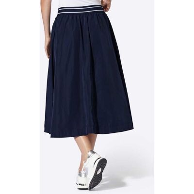 Geweven rok 34 marine Dames Geweven rok 34 marine Dames