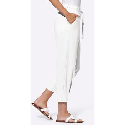 Rick Cardona Witte Joggingbroek - Broeken Rick Cardona Witte Joggingbroek - Broeken