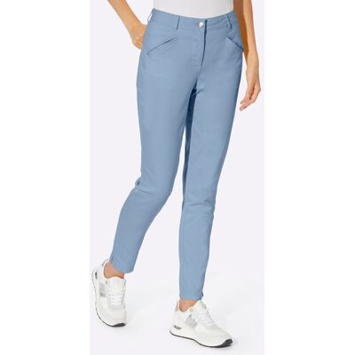 HEINE Dames Blauwe Stretchbroek - Broeken HEINE Dames Blauwe Stretchbroek - Broeken