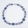 Heinen Delfts Blauw Ketting Delfts blauw Hertogin