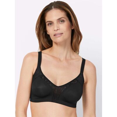 Minimizer-beha zonder beugel 100B zwart Dames Minimizer-beha zonder beugel 100B zwart Dames