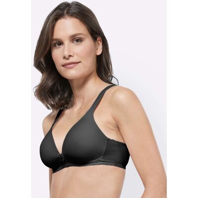 T-shirtbeha zonder beugel 100A zwart Dames T-shirtbeha zonder beugel 100A zwart Dames