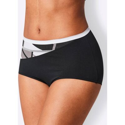 Tailleslip 36/38 zwart geprint Dames Tailleslip 36/38 zwart geprint Dames