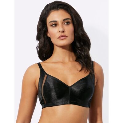 Minimizer-beha zonder beugel 75B zwart Dames Minimizer-beha zonder beugel 75B zwart Dames