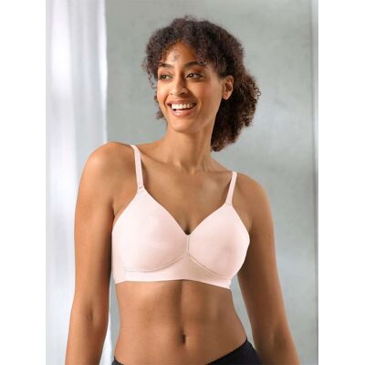 T-shirtbeha zonder beugel 100A lichtroze Dames T-shirtbeha zonder beugel 100A lichtroze Dames