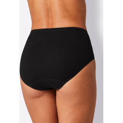 Slip 36/38 3 stuks zwart Dames Slip 36/38 3 stuks zwart Dames