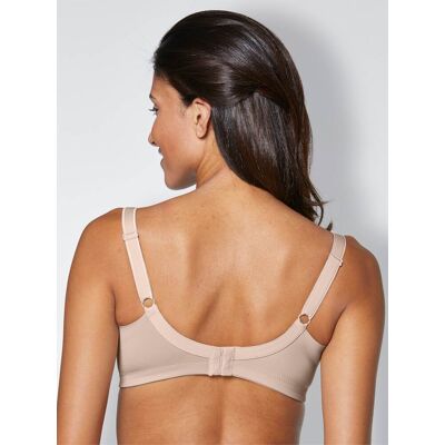 Minimizer-beha zonder beugel 100C ivoorkleur Dames Minimizer-beha zonder beugel 100C ivoorkleur Dames