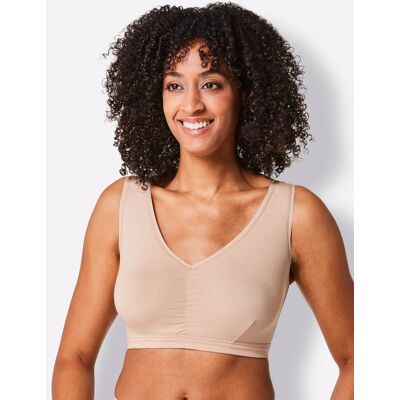 Bustier 38 camel + champagne Dames Bustier 38 camel + champagne Dames
